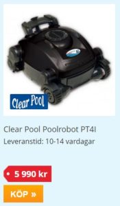 Poolrobot från Clear Pool