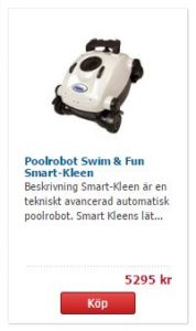 swim fun smartkleen poolrobot