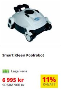 Poolrobot från Smart Kleen