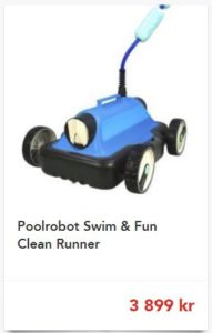 Poolrobot från clear runner