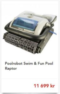 Raptor poolrobot